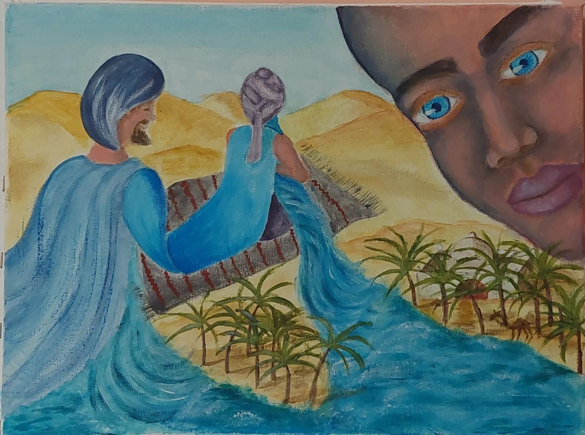The Weaver of Water - 1001 nights of painting