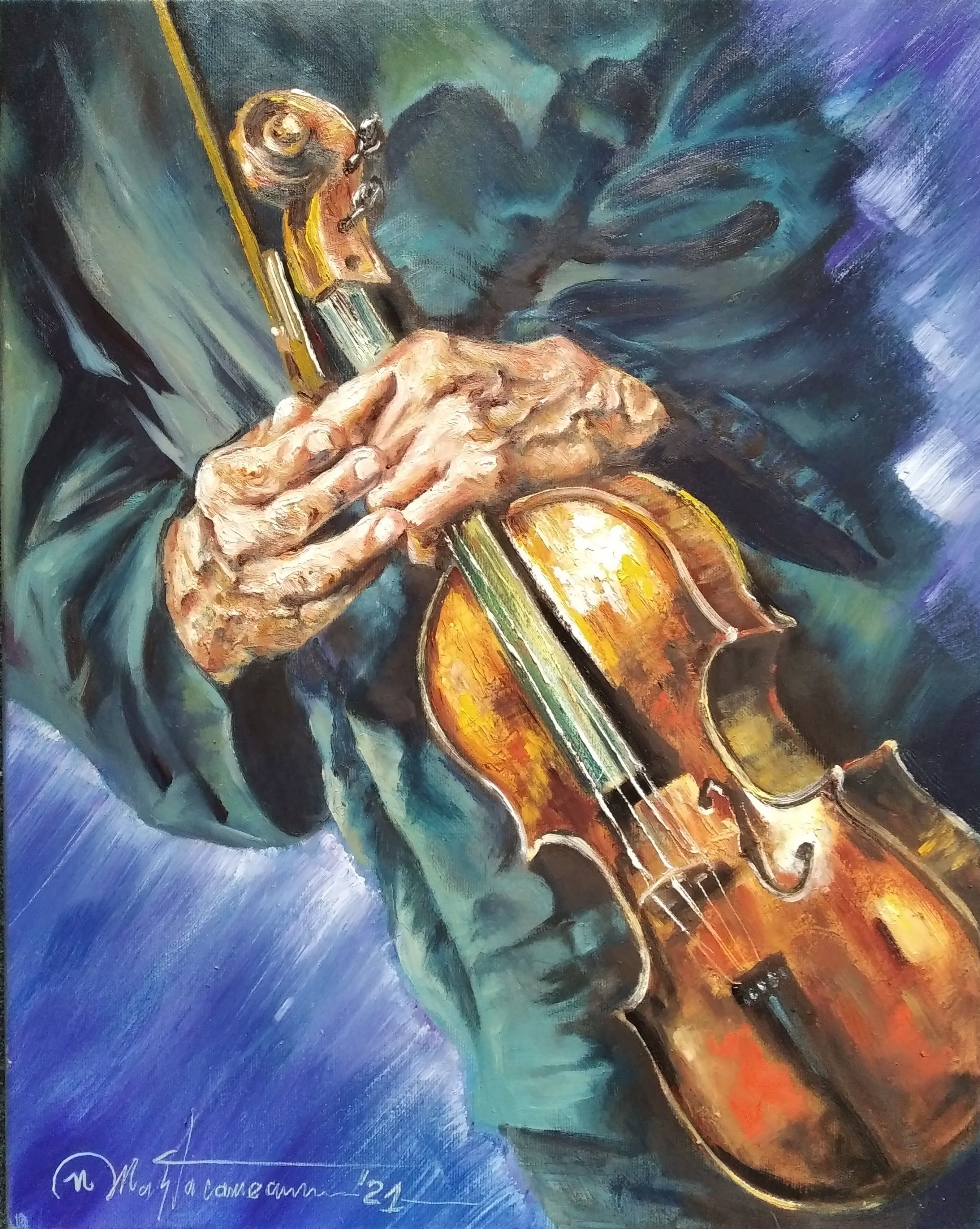 "The Violinist's Hands"